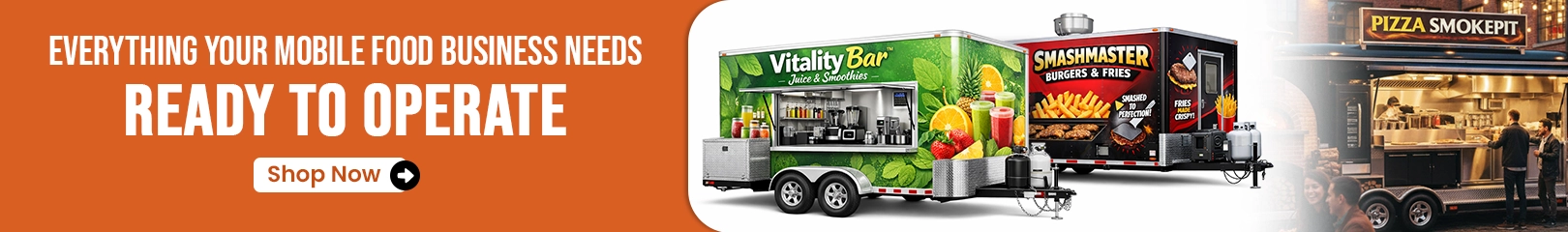 Four Omega juicers in various designs and colors displayed on a kitchen counter with fresh oranges, limes, apples, and juice glasses.